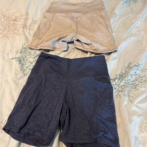 Gray and Navy Athletic Shorts Set with pockets!!!